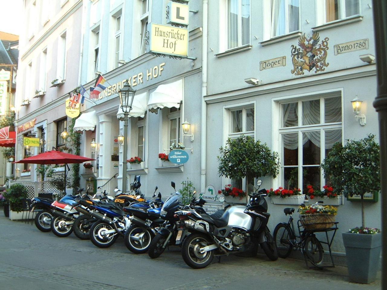 City Hotel Hunsruecker Hof Boppard Bagian luar foto