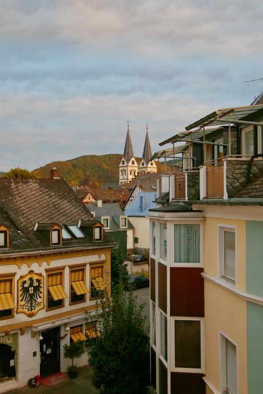 City Hotel Hunsruecker Hof Boppard Bagian luar foto