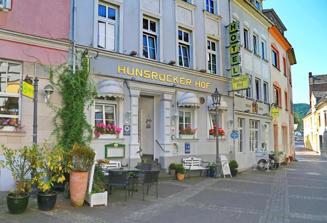 City Hotel Hunsruecker Hof Boppard Bagian luar foto